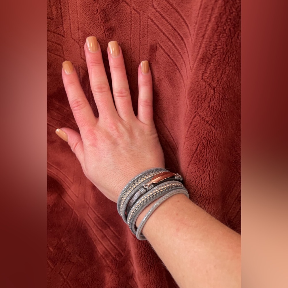 Magnet bracelet. In great shape, just don’t wear it anymore. From Maurice’s.
